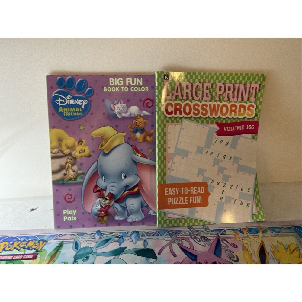 Penny Press Dell Lot of 3 Crosswords - Variety Pack/grab Bag
